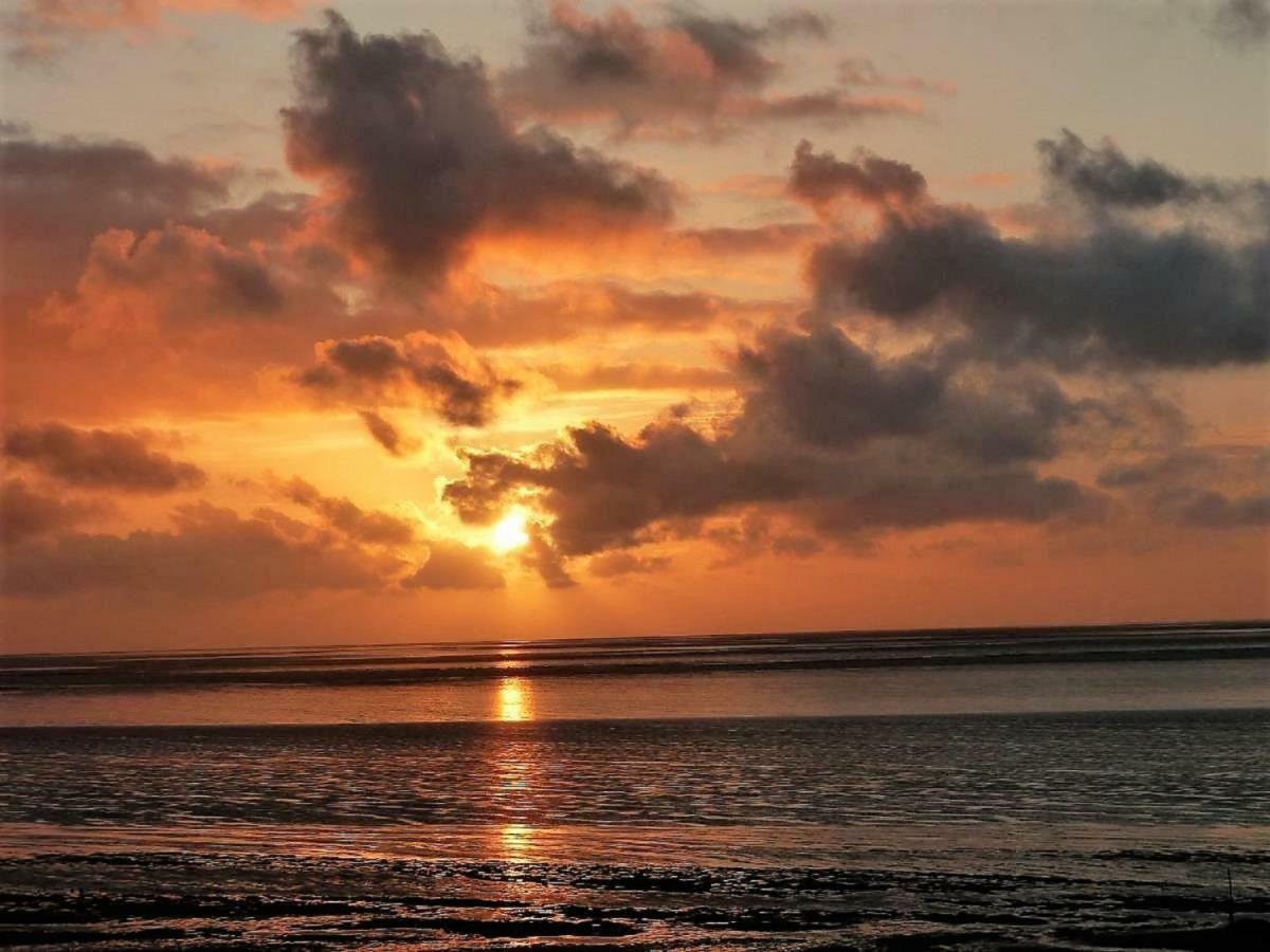 Am Sahlenburgerstrand Whg 31 Seesicht Cuxhaven Exterior foto